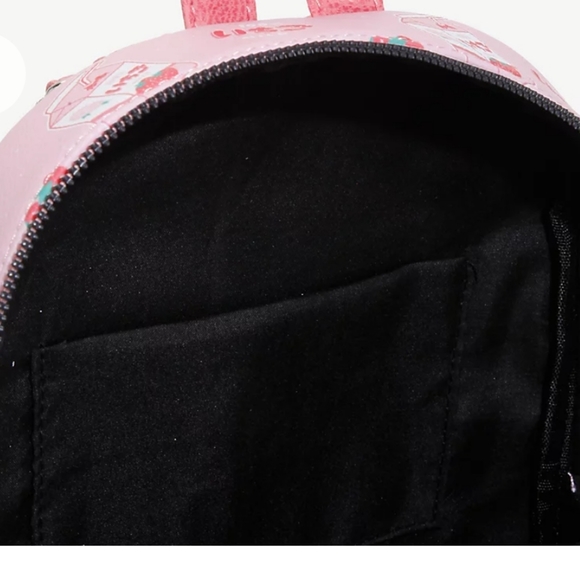 NWT Strawberry milk bundle Mini Backpack and make-up bag. - Picture 14 of 16